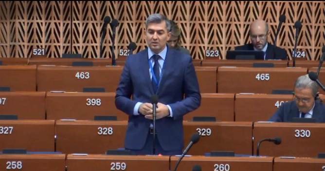 Azərbaycanlı deputat AŞPA-da erməniləri ifşa etdi 