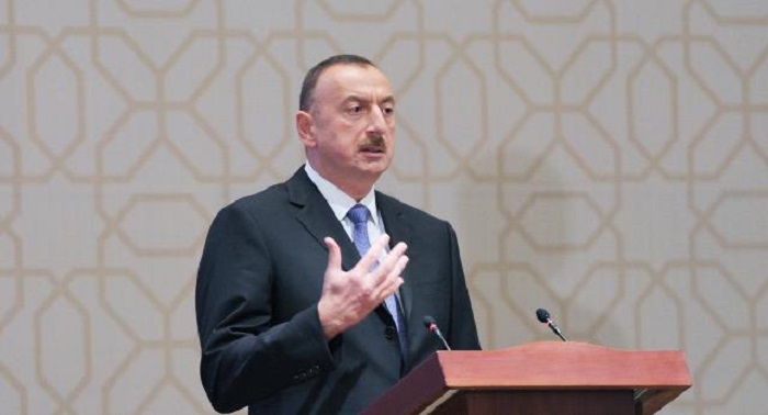 Ilham Aliyev widerlegte den Beamten und Abgeordneten seine Bemerkungen