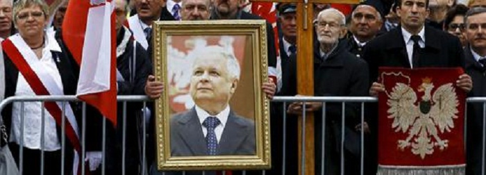 Les restes de l`ancien président polonais Kaczynski seront exhumés