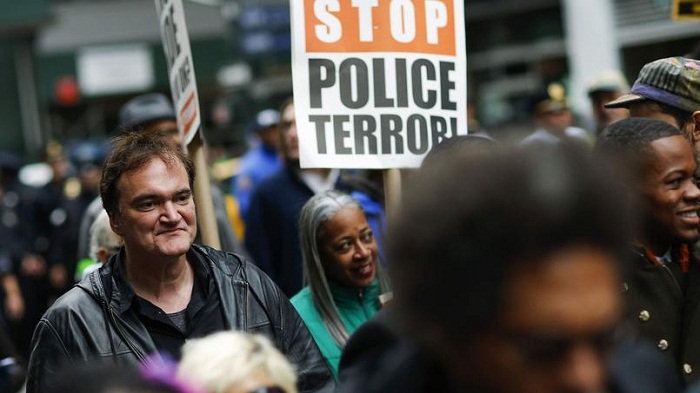 Des policiers américains menacent Tarantino «financièrement»