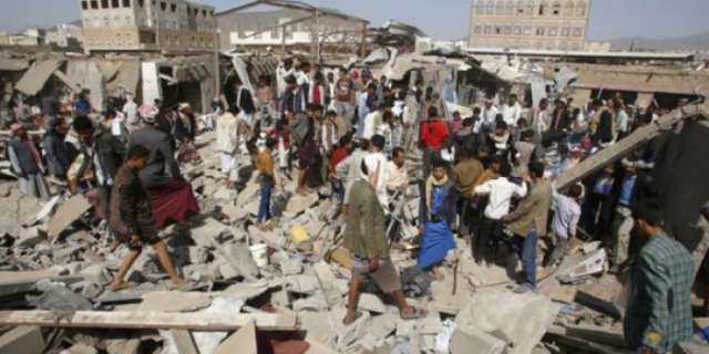 Bomb blast kills six in northern Yemen market