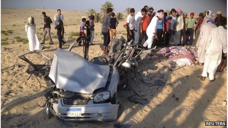 Sinayda 24 misirli polis öldürüldü