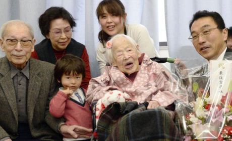 Dünyanın ən yaşlı insanı öldü 
