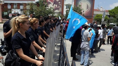 Thai embassy in Turkey closes after pro-Uighur protests