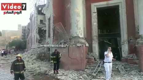 Cairo blast hits Italian consulate