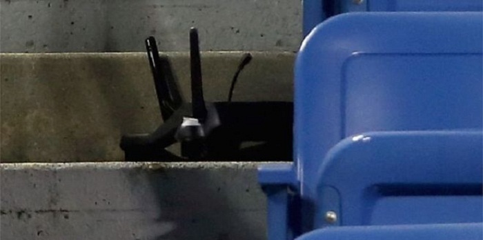US Open: New York teacher arrested after drone crashes into stands