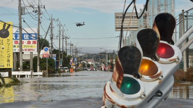 Japan floods: Rescue work continues after deadly disaster