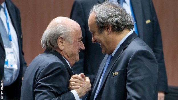 Blatter: FIFA scandal provoked by Michel Platini
