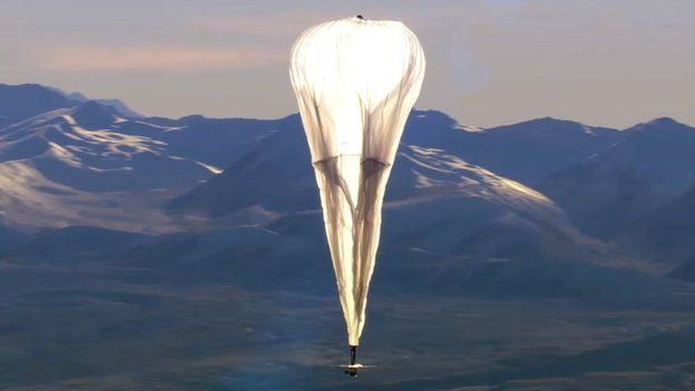 Google`s Project Loon internet balloons to circle Earth
