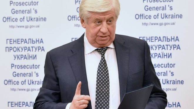 Ukraine prosecutor Viktor Shokin `targeted by sniper`