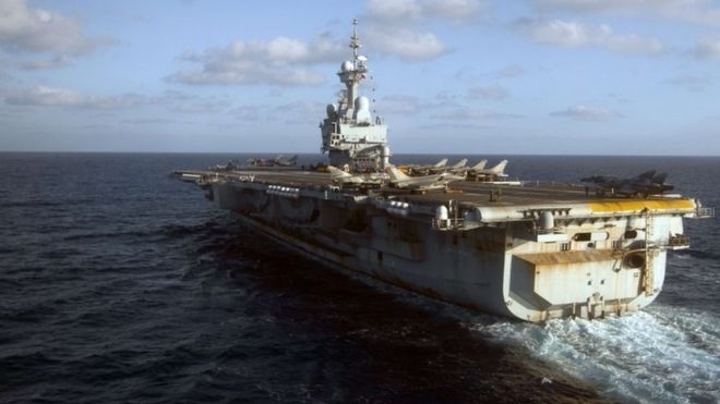 France to deploy largest warship in mission against IS