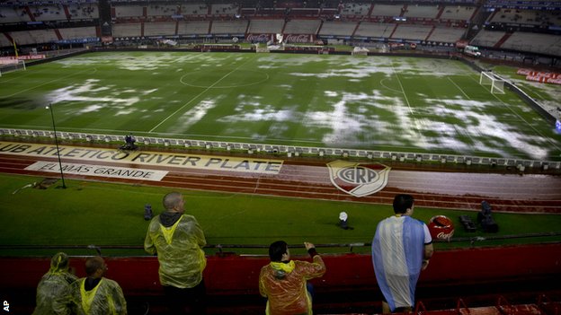 Argentina v Brazil: World Cup qualifier postponed because of rain