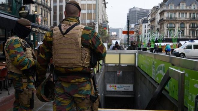 Schools and metro reopen in Brussels