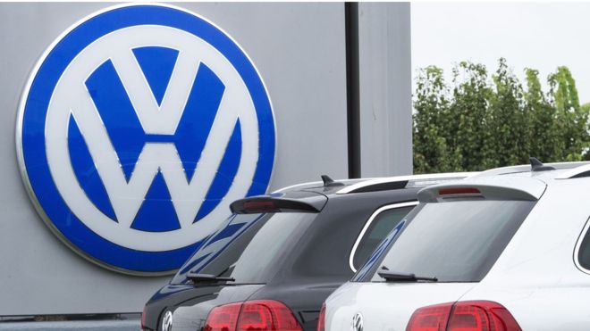 Volkswagen branded sales drop for first time in 11 years