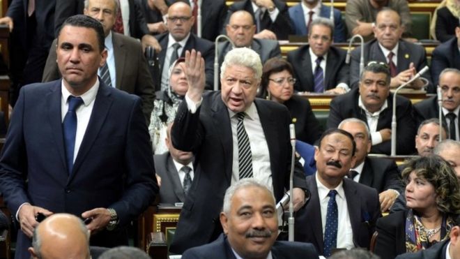 Egypt holds first parliament in three years