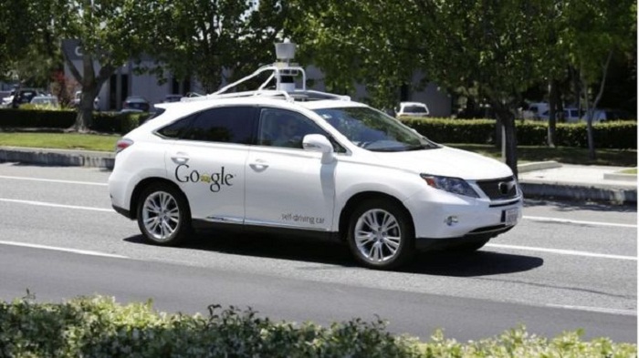 Google self-driving car hits a bus
