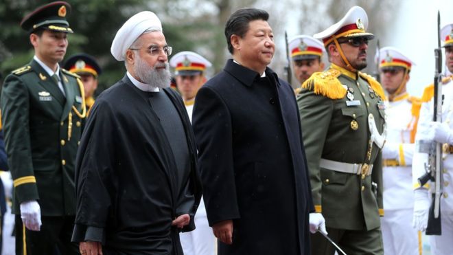 Iran and China agree closer ties after sanctions ease