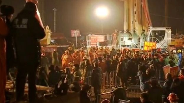 China Shandong: Miners rescued after 36 days