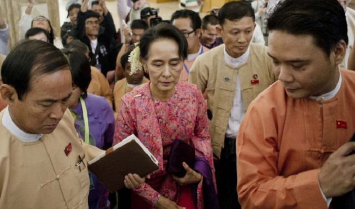 Myanmar begins new parliament session ending military-only rule