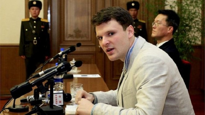 US student Otto Warmbier `stole propaganda` in N Korea