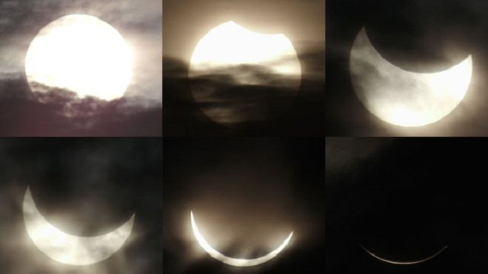 Total eclipse: Indonesia witnesses totality as Sun is blocked by the Moon