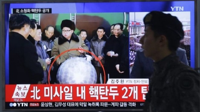 North Korea `has miniature nuclear warhead`, says Kim Jong-un