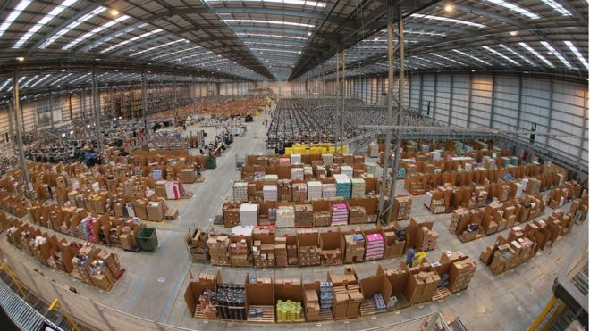 Amazon uses shock tactic to stop thefts at warehouses