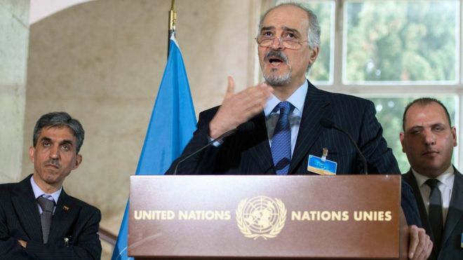 Syria conflict: Government rejects direct peace talks