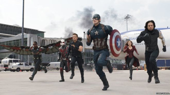 Captain America scores `fifth best` opening weekend of all time