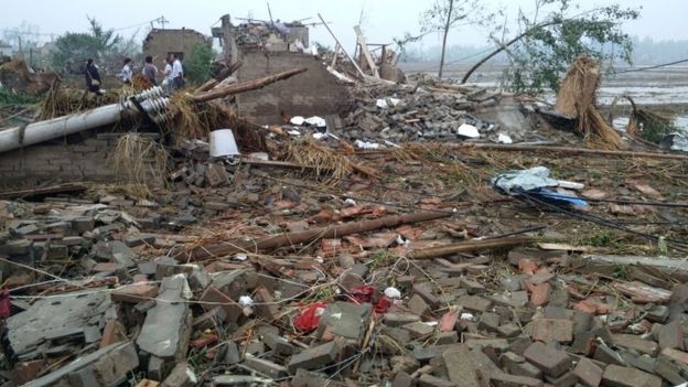 China tornado: Dozens die in Jiangsu province
