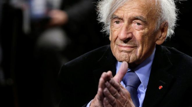 Auschwitz survivor Elie Wiesel dies aged 87