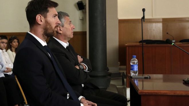 Lionel Messi: Barcelona star appeals over tax fraud verdict