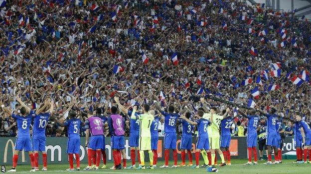 Euro 2016: Germany 0-2 France