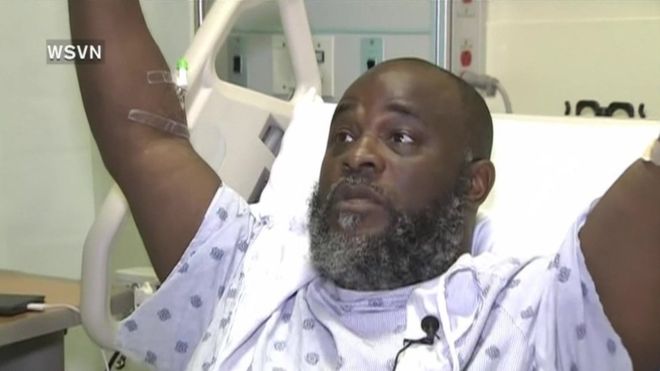 Florida policeman shoots autistic man`s unarmed black therapist in Miami