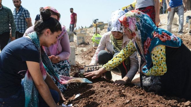 Turkey Kurdish wedding bomber `may not have been child`