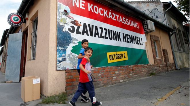 Hungary holds referendum on EU mandatory migrant plan