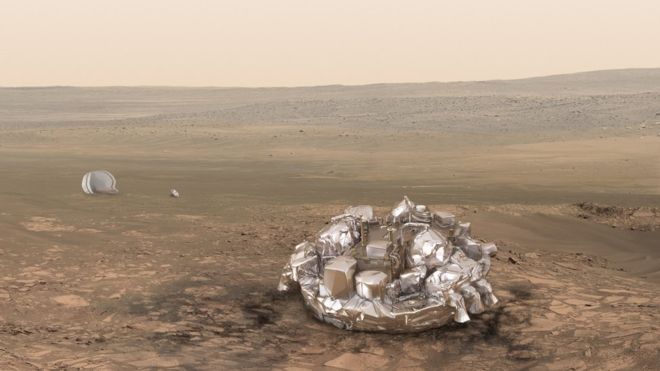 Schiaparelli Mars probe `ready for all eventualities`