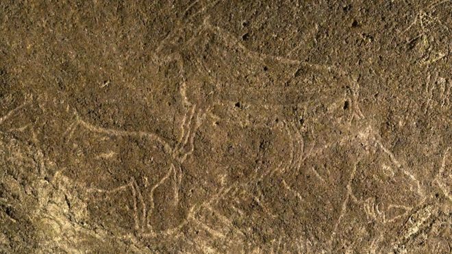 Cave art: Etchings hailed as `Iberia`s most spectacular`