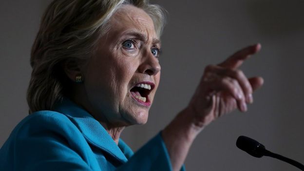 US election:  Clinton campaign condemns FBI email move