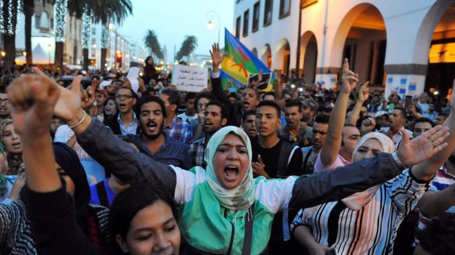 Morocco protests:  Death of fish seller triggers rare demonstrations