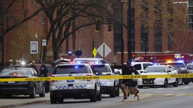 A suspect dead, 8+ injured in Ohio State University attack