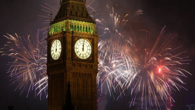 New Year delayed by one second