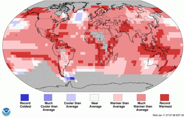 'Extreme and unusual' climate trends continue after record 2016
