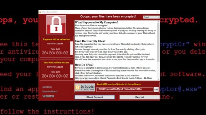 Massive ransomware infection hits computers in 99 countries