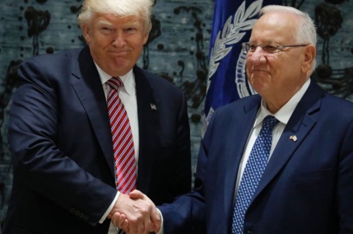 Trump warns of Iranian nuclear threat on visit to Israel