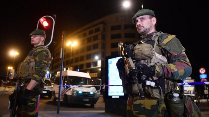 Suspected suicide bomber shot at Brussels railway station