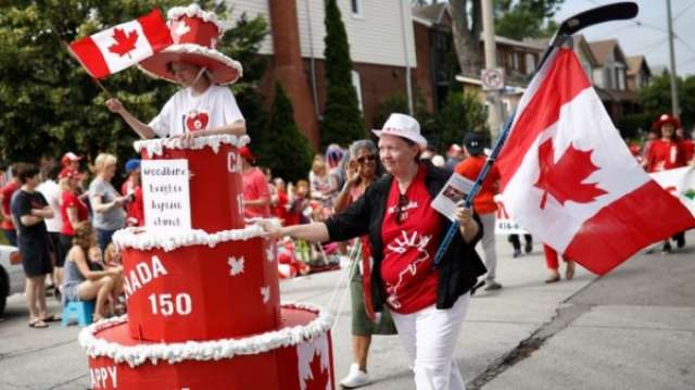 Canada 150: Huge crowd celebrate nation's anniversary