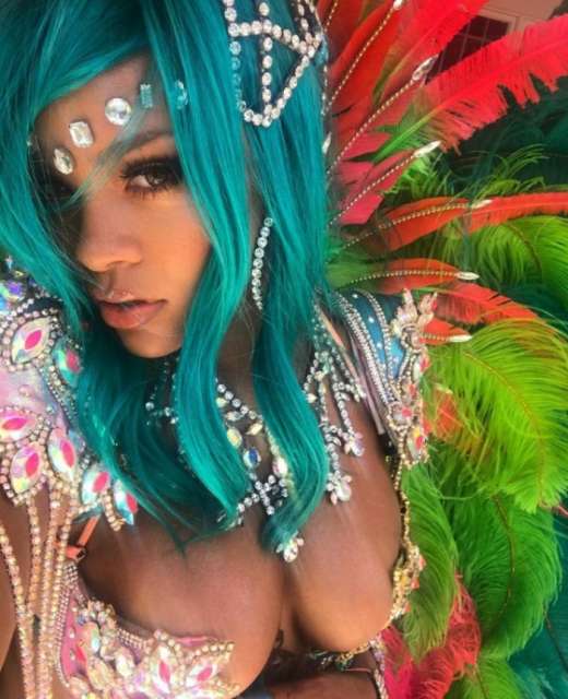 Rihanna's Crop Over costume slays social media