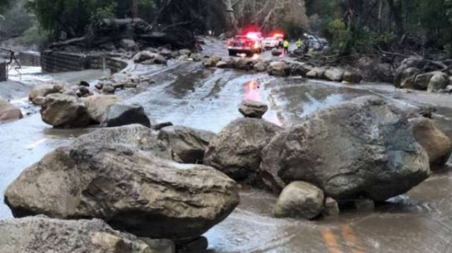 Thirteen dead amid California heavy rains and mudslides
