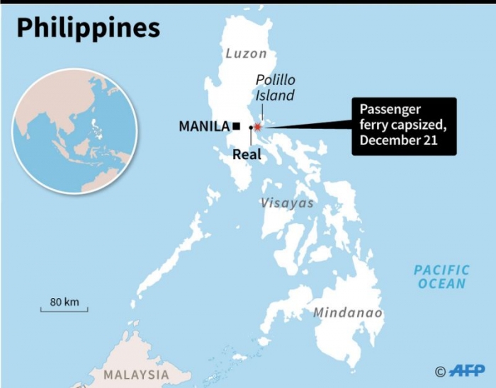 'Casualties' as ferry carrying 251 capsizes off Philippines